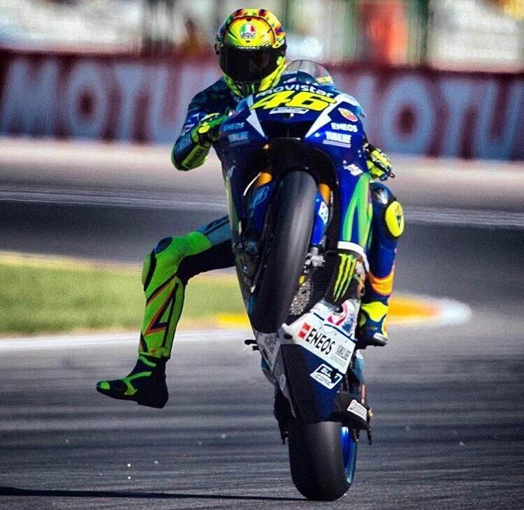 To be 4th place is good enough. #Rossi still the legend... 😊 #MotoGPValencia