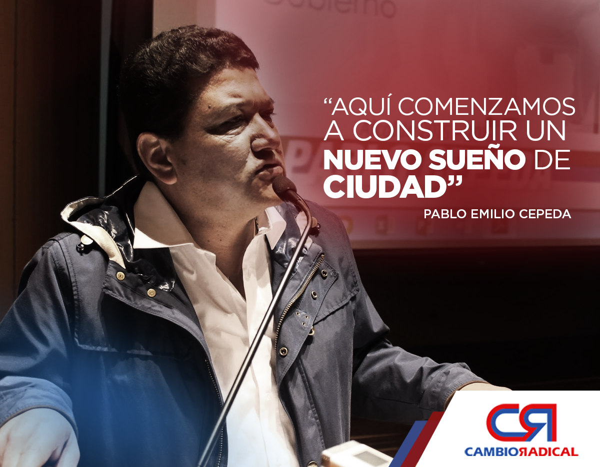 PCambioRadical's tweet photo. Tunja empezará a vivir el cambio gracias a la visión de su nuevo alcalde, Pablo Emilio Cepeda. #HasParteDelCambio https://t.co/iDavj6GRl1