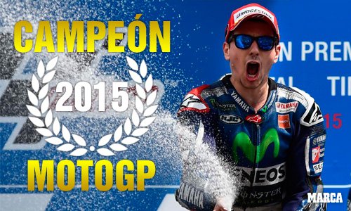 marca's tweet photo. .@lorenzo99, tricampeón del mundo de MotoGP. La crónica, por @jaime__martin https://t.co/7ZVQacCr21 #MotoGPValencia https://t.co/I4O8T8l3yE