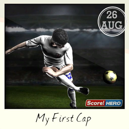 RobAllen66's tweet image. My First Cap #scorehero itunes.apple.com/gb/app/Score!-…