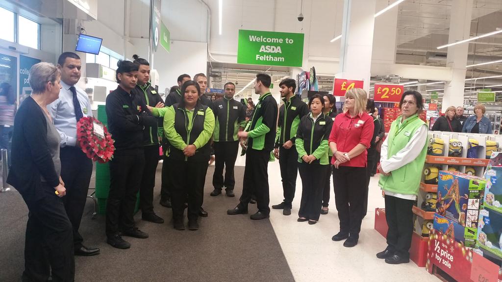 Remembering the Servicemen and Women who fell whilst serving their country. 
 
<a href="/AsdaCommunity/">Asda Community Team</a> <a href="/asda/">Asda</a> <a href="/SeemaMalhotra1/">Seema Malhotra MP</a>