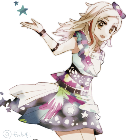 「10分遅刻です #アイカツ版深夜の真剣お絵描き60分一本勝負 」|ふのこのイラスト