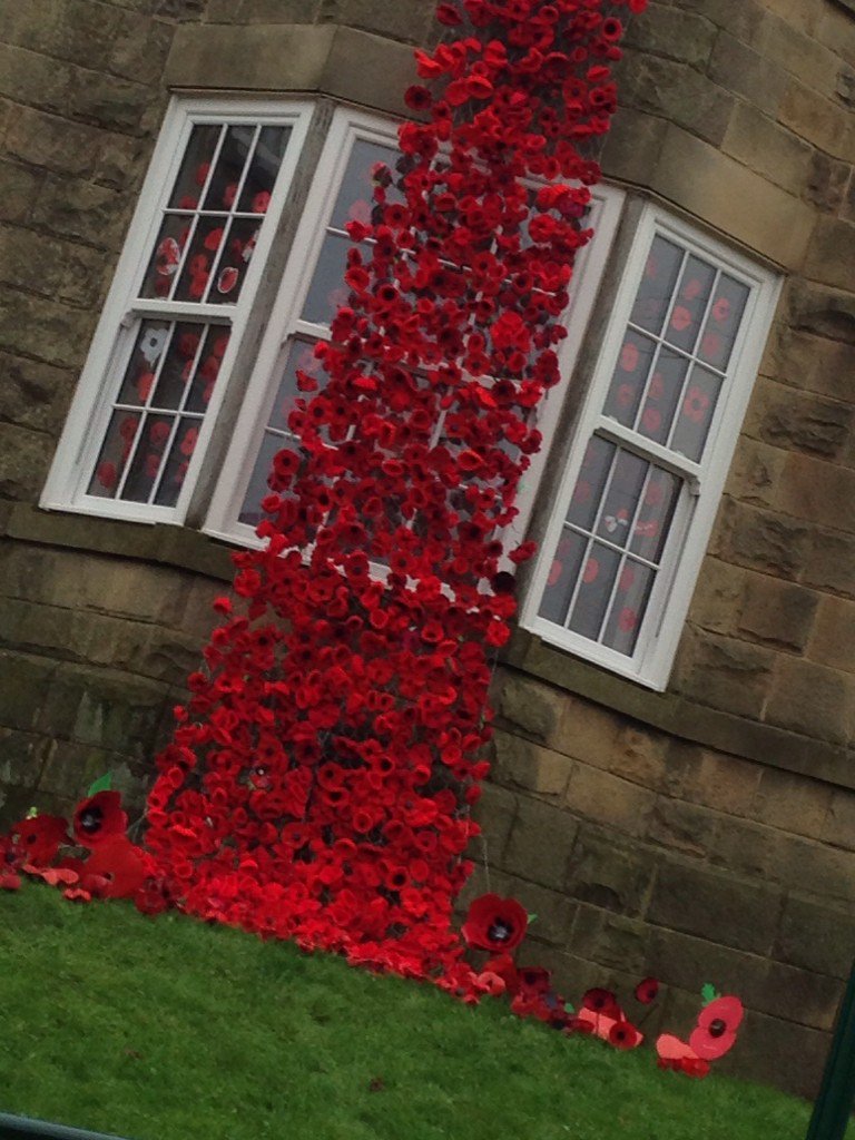 Proud to be from Bedlington. Fab effort for Remembrance Day. #LestWeForget <a href="/IanLaveryMP/">Ian Lavery</a> @pamandianitv <a href="/itvnews/">ITV News</a>