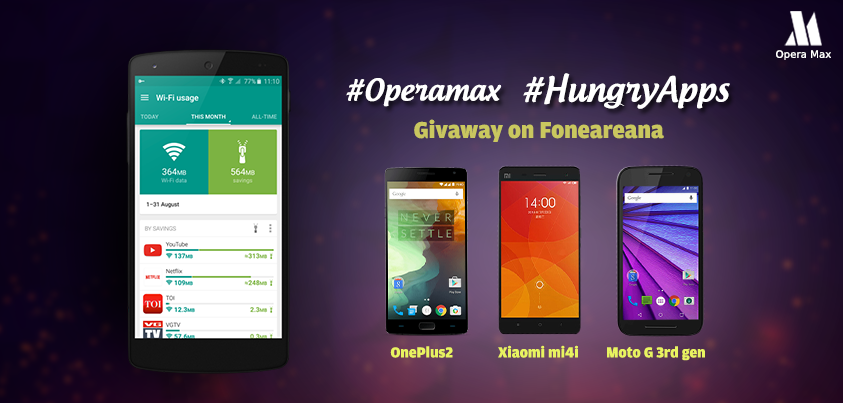 OperaIndia's tweet photo. Take part in our #OperaMax #FoneArena contest &amp; stand a chance to with big! #HungryApps - https://t.co/obDJ636RhV https://t.co/r3WLLe3mDv