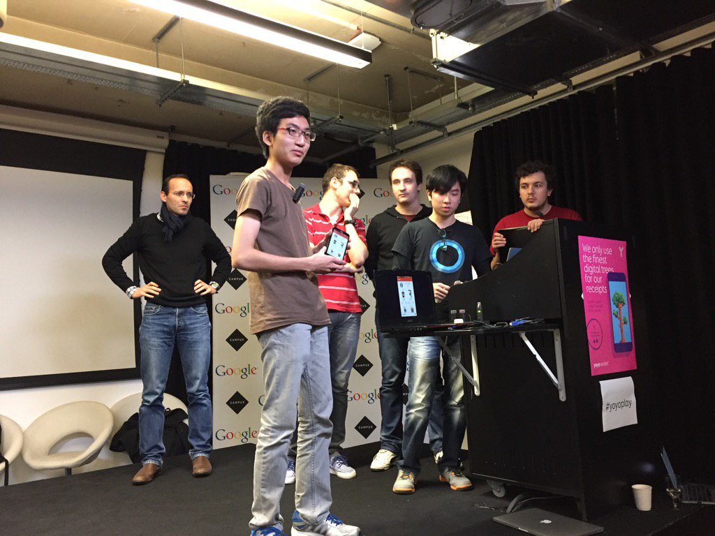 AlainFalys's tweet image. UTILIS is demoing a pretty cool preordering app using @yoyowallet #yoyoplay @pusher