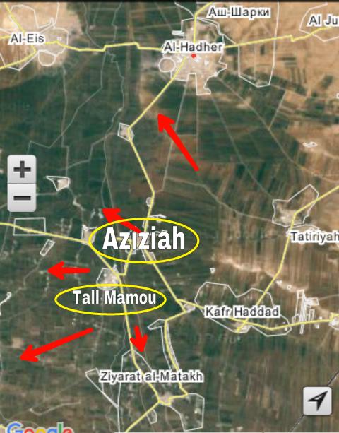 Syria_Protector's tweet photo. #Breaking: #SAA and allies impose control over #Aziziah and #Tall_Mamu south of #Hadher in #Aleppo countryside. https://t.co/0HxyU9F37a