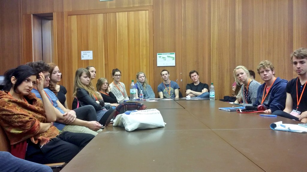 SocialErasmus session on what ESN local sections have done to help refugees #WEPkoeln #thisisESN <a href="/ESN_Int/">ESN International</a>