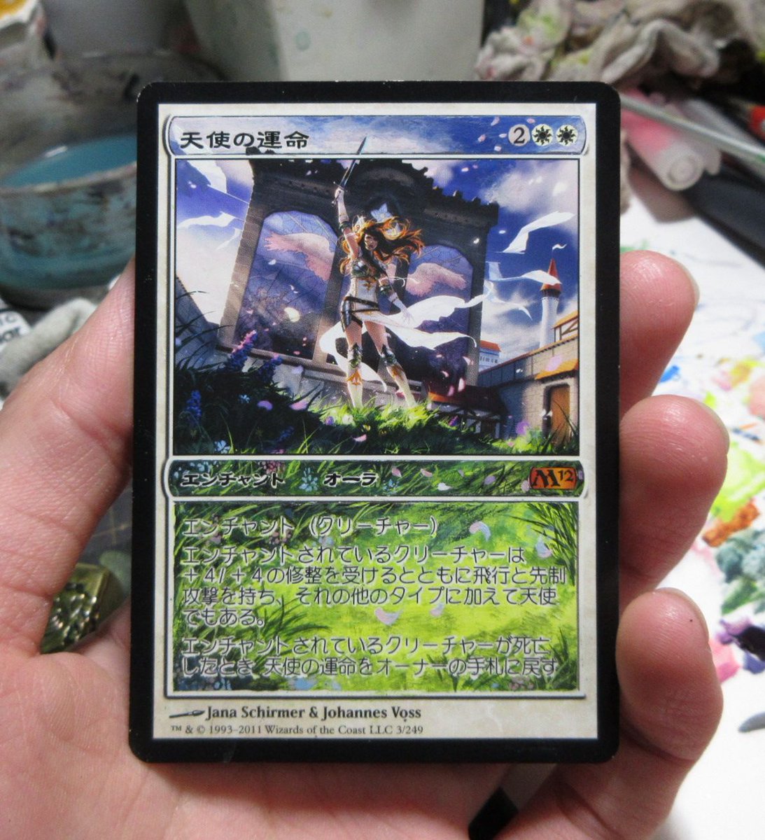 りんず どらごんのmtg Ghostarms さ さっぱりわかりませぬ どちらもクオリティすごすぎて涙でてきました