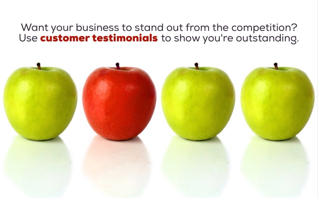 Use #reviews to set your business apart from the competition #Marketingtips