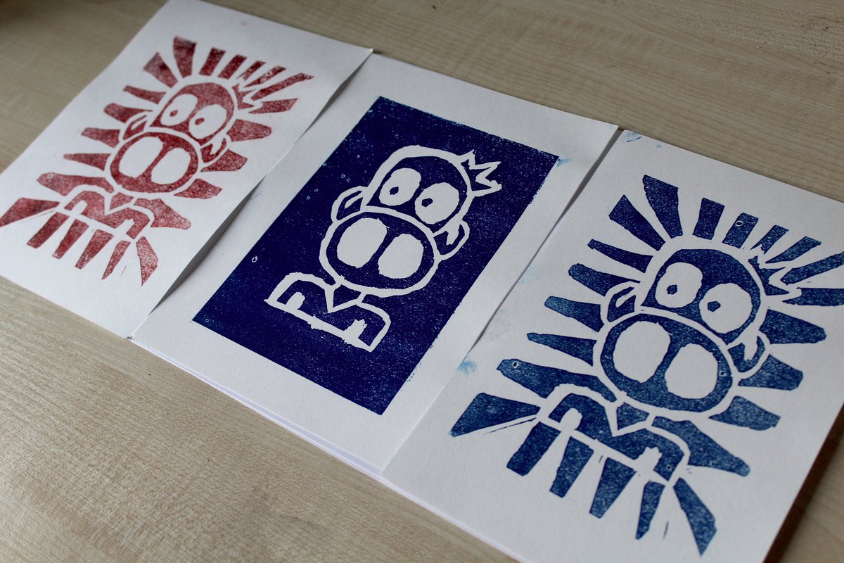 CourtsGraphics's tweet image. #printmaking is the best 👌