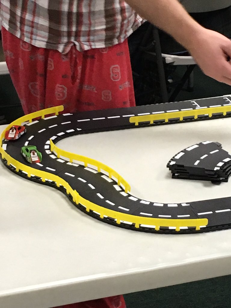 realburkedrew's tweet photo. At 6am it is time for the monster race car flicking game. #gfc15 #gfc2015 https://t.co/W1on6BsrsP