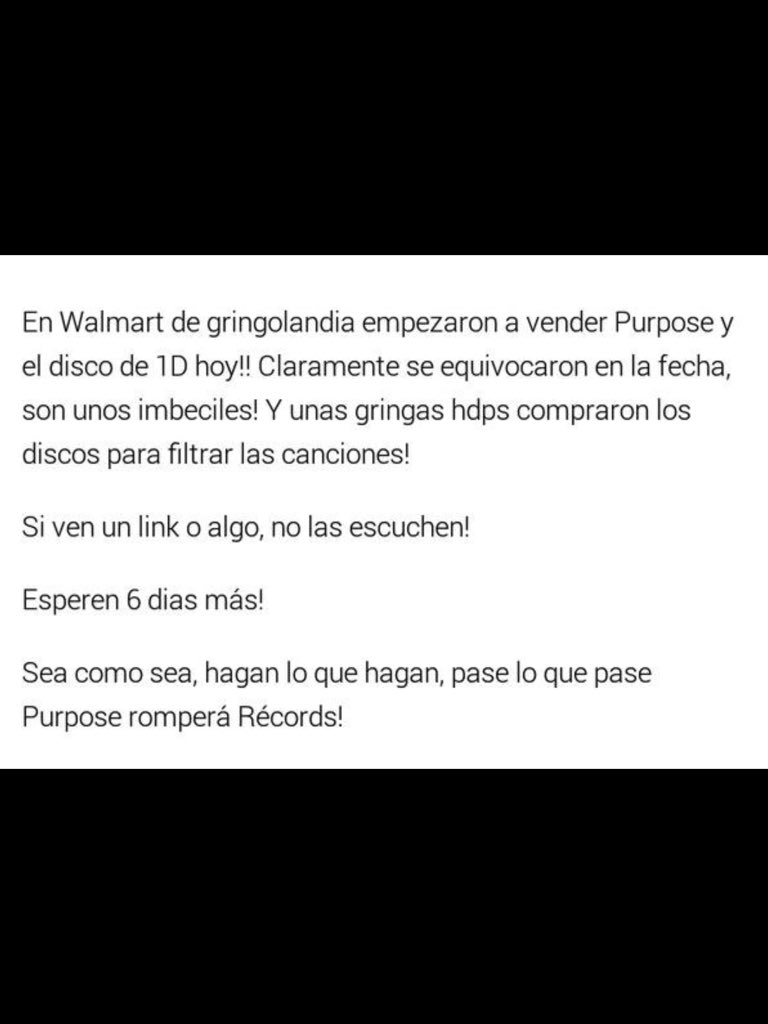 soraya48886522's tweet photo. No compren aun!!!! #PreOderPURPOSE #5DaysUntilPURPOSE https://t.co/z9kRtUat5e