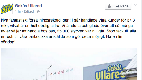 emanuelkarlsten's tweet photo. Oktober: 
Vi har inte RÅD med flyktingar!!

November: 
Nytt REKORD på Ullared! 
Vi köpte för 37 milj kr på en dag! https://t.co/vdantlA5zu