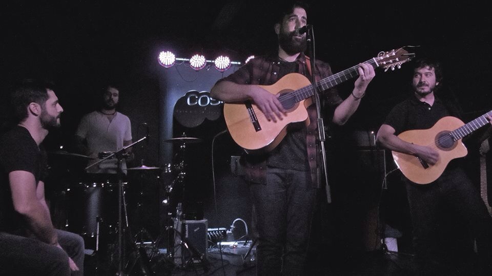 Janetheplanett's tweet photo. juntos de nuevo sobre el escenario @calocando en @CostelloClubMad ainsss @Jorch_attack @samucastela @GorkaGroover https://t.co/iqrvSf08cb