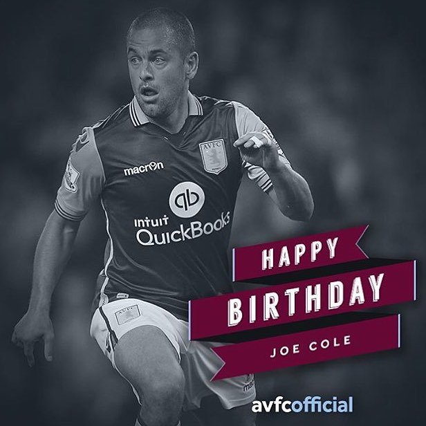Happy birthday Joe Cole!   by avfc_gram 