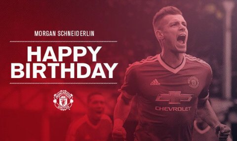 Happy birthday to one half of the Schmidfield , Morgan Schneiderlin 