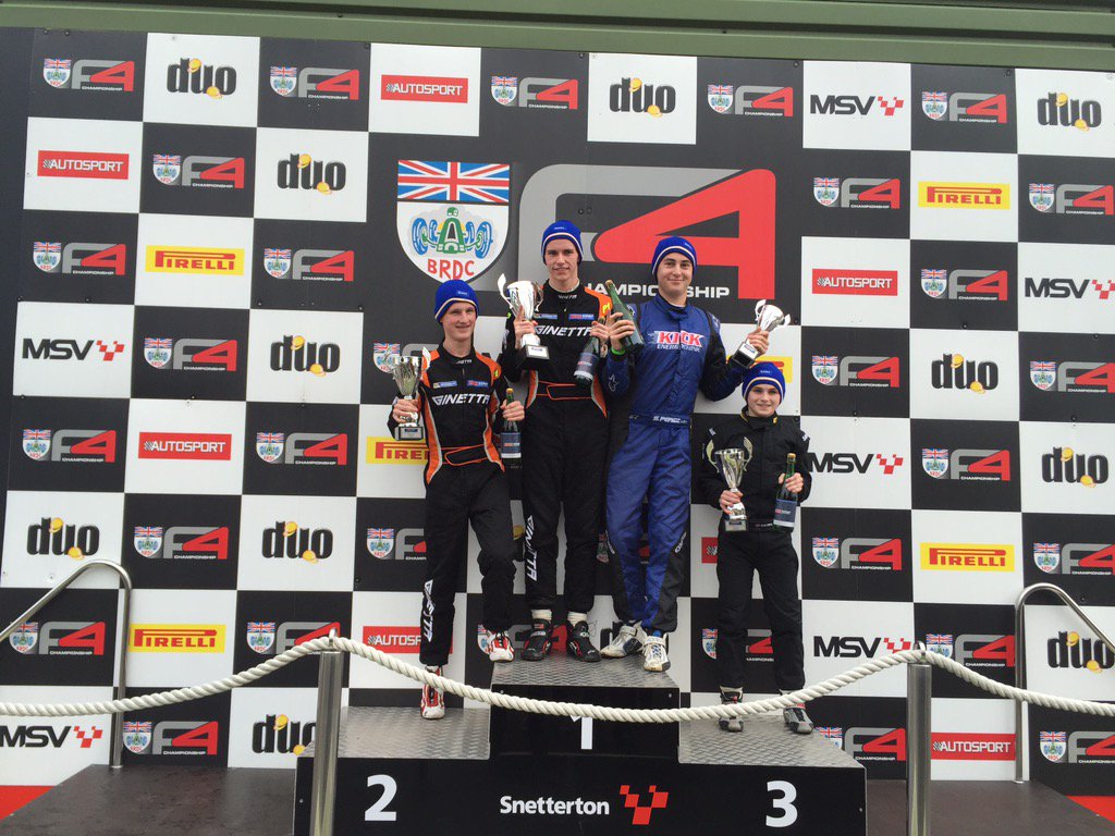 StevenJGPerez's tweet photo. Well done @SebPerez77 @GinettaCars 1st Podium @Kickmotorsport https://t.co/dBpt9aPvFv