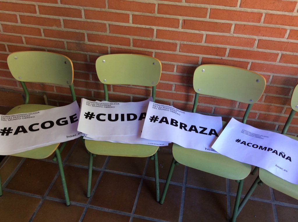 HOAC_es's tweet photo. #comisiongeneral @HOAC_es quiere acoger, cuidar, abrazar y acompañar como Iglesia al mundo obrero https://t.co/HVI7WkbA2Q
