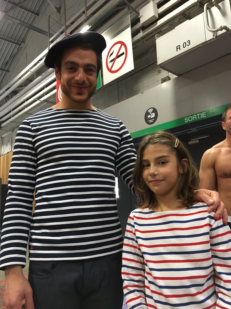 _MPPF_'s tweet image. Backstage salon du #madeinfrance... Nouvelle #mariniere MPPF en exclusivité !