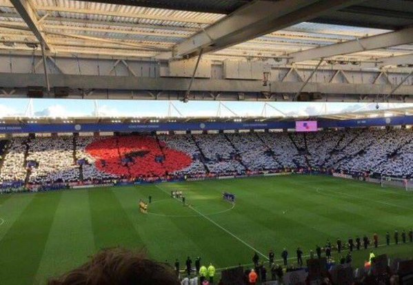 Leicester City at home to Watford yesterday #LCFC #lestwefoget