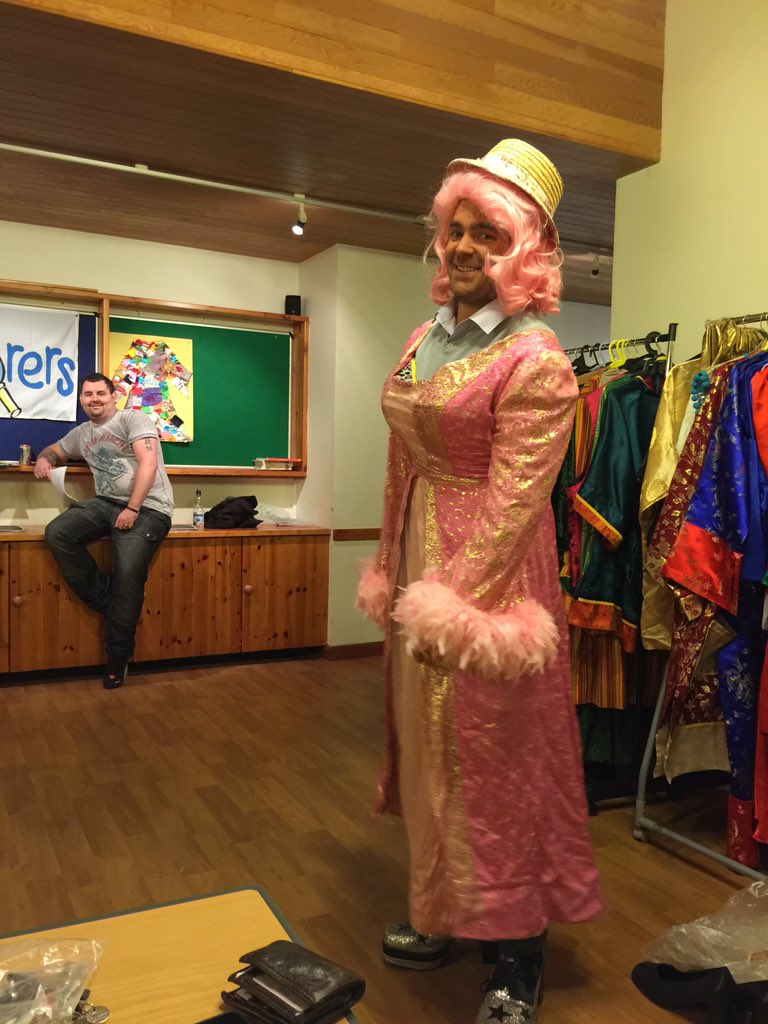 MikeSprawson's tweet image. Haha panto season lol