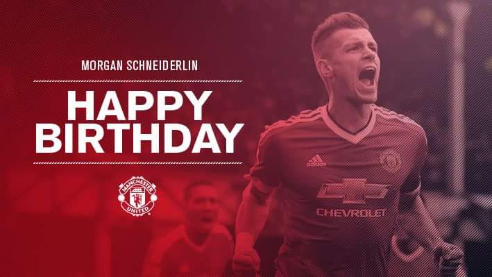 Happy birthday Morgan Schneiderlin outa Kenya  