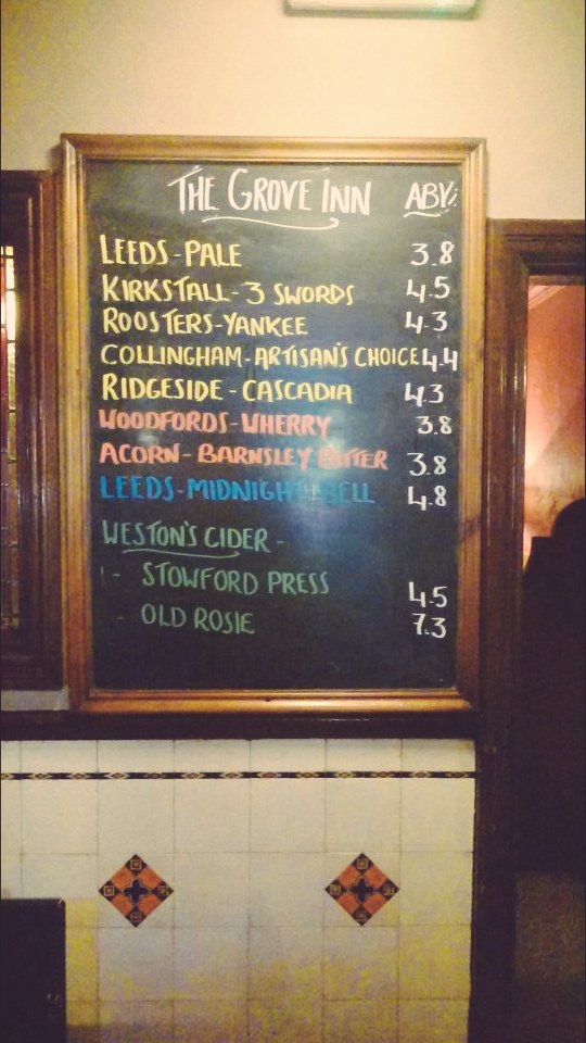The Grove Inn Leeds tweet media
