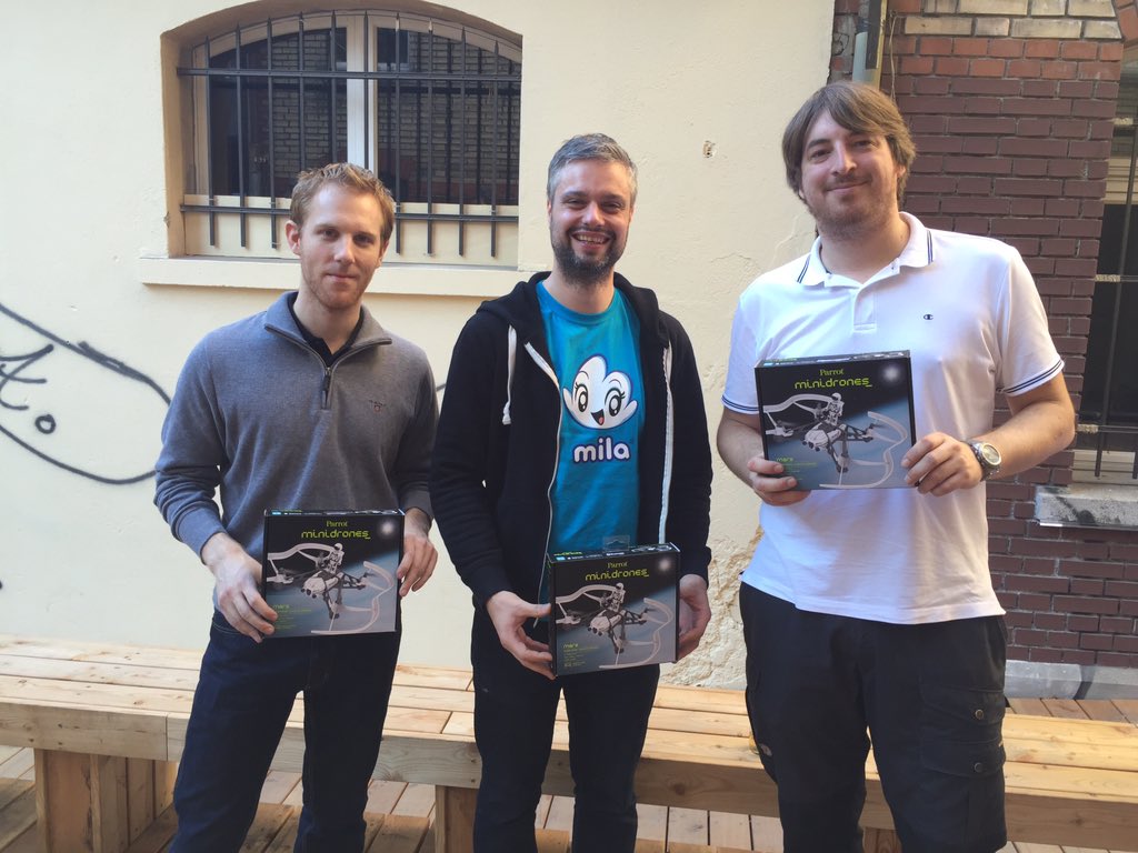 3rd place #IoTHack15 @MeetMila @mgrenacher