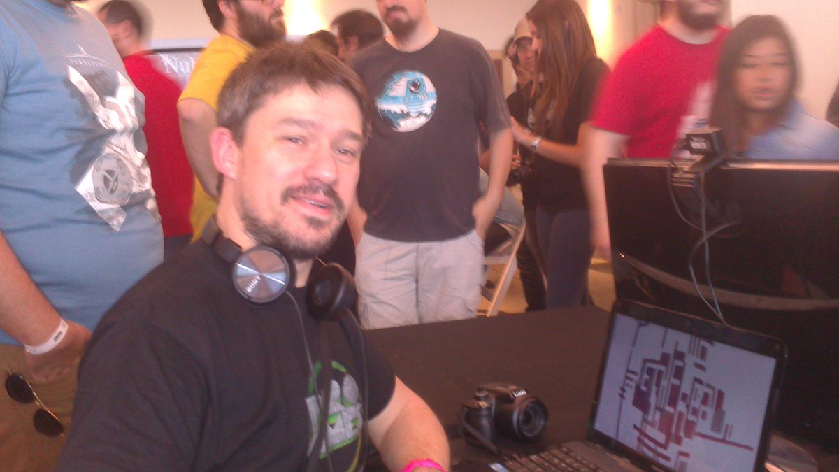Cabezotta's tweet photo. Ethereal was tested with human beings! #eva2015 #indiedev #gamedev https://t.co/xnDuYRzaIM