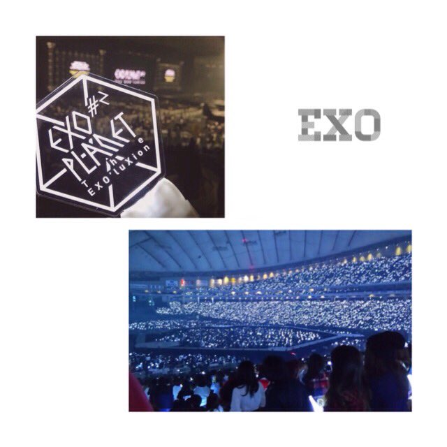 shinee1092nono's tweet photo. あっという間に過ぎちゃったけど、席も近くてほんとに楽しかった😊💭💕

‘‘WE ARE ONE’’

 #exoluxionintokyodome https://t.co/R0hED4WKGY