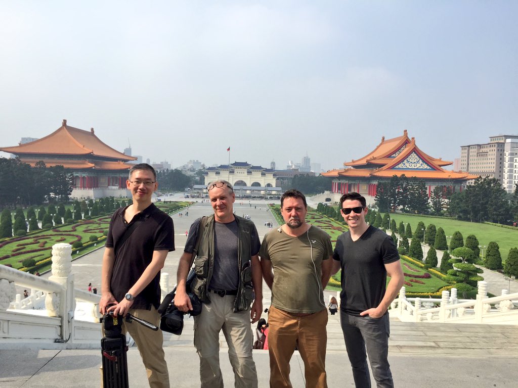 MattRiversABC's tweet photo. Great working with these guys in Taiwan covering the #XiMaMeet -- catch our story on @cnntoday at 6p EST on @cnni https://t.co/ZM9z13GIBj