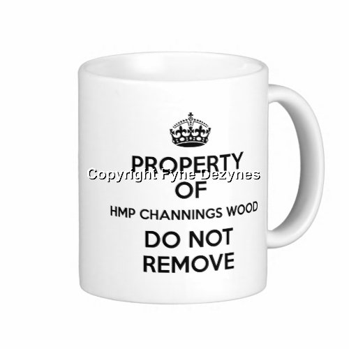 BTGUKORG's tweet photo. Prison mug available via https://t.co/k2GAUnJ4Sb is Property of Channings Wood Do Not Remove only £4.99 plus P&amp;P https://t.co/NMQQCHLD2K