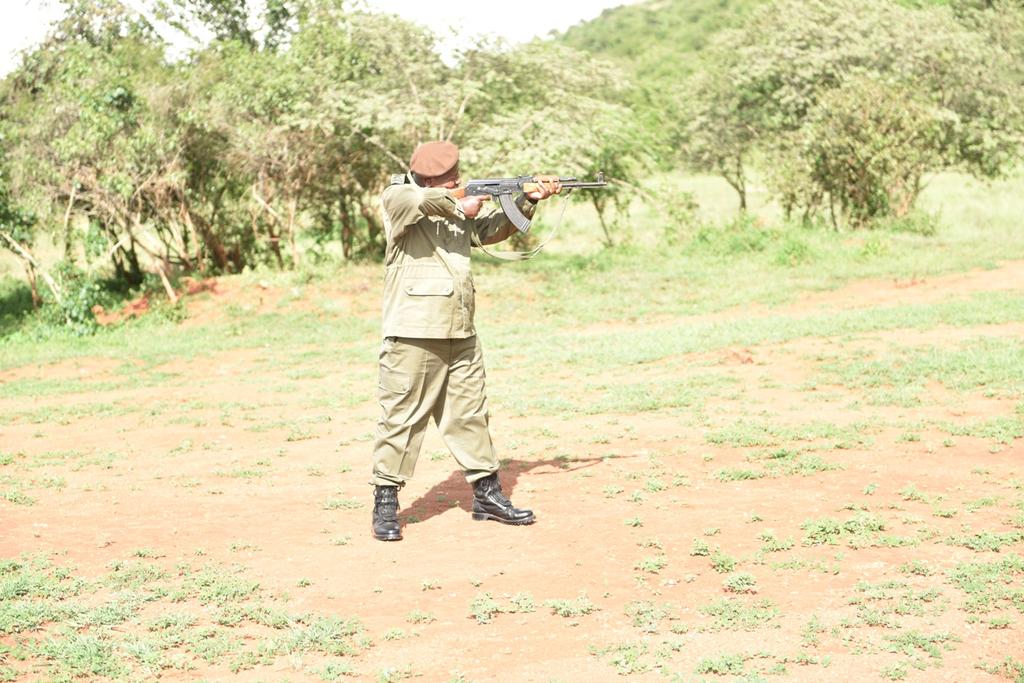 Yesterday while passing out Commandos of SFC at Butyaba, I got to test my right hand which was sick. I am ready!