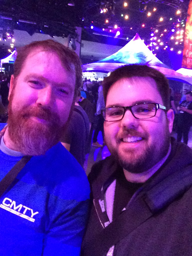 Spencer_Downey's tweet photo. Always have a great time hanging out and chatting with @Grimiku https://t.co/yL1KBAKmho