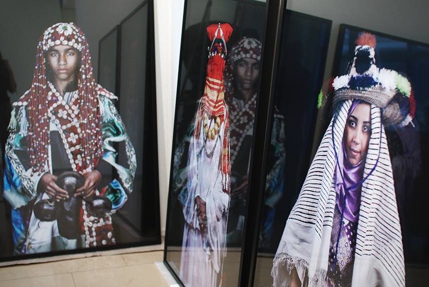 Setting up the exhibition "The Moroccans" at the <a href="/mep_paris/">MEP</a> as part of <a href="/PhotoMondeArabe/">Photo Monde Arabe</a> opening this Tuesday, 6-10pm
