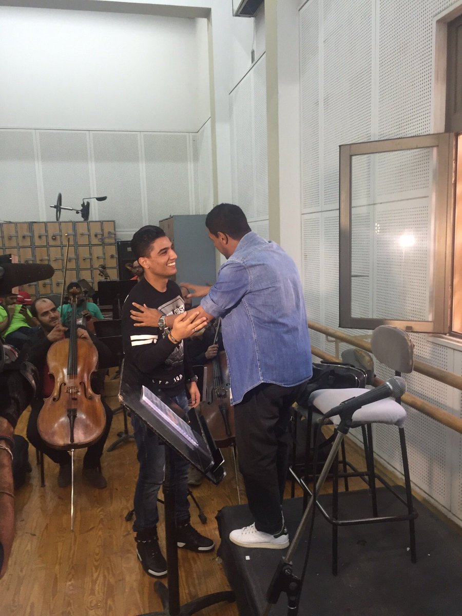 صور للفنان 
<a href="/MohammedAssaf89/">محمد عساف🇵🇸</a> 
خلال التحضيرات لحفل ختام مهرجان الأغنية العربية في دار الأوبراالمصرية والذي سيحييه غدا