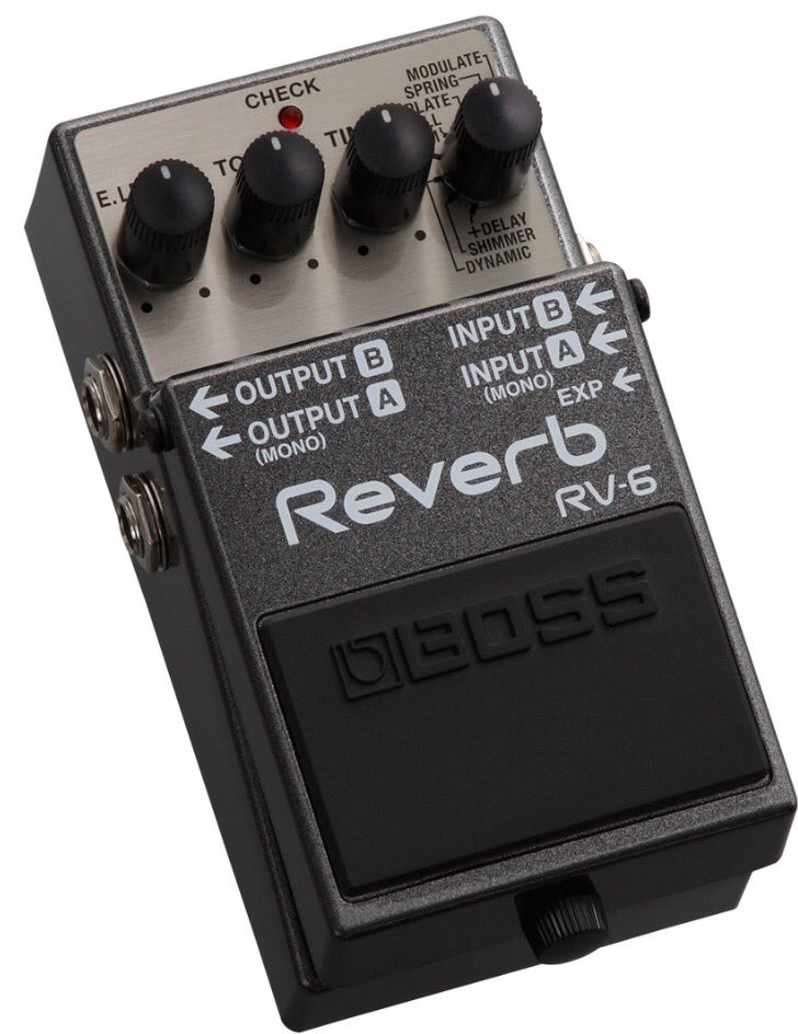 BOSSのディレイのなかで一番好きだった、RV-3の、