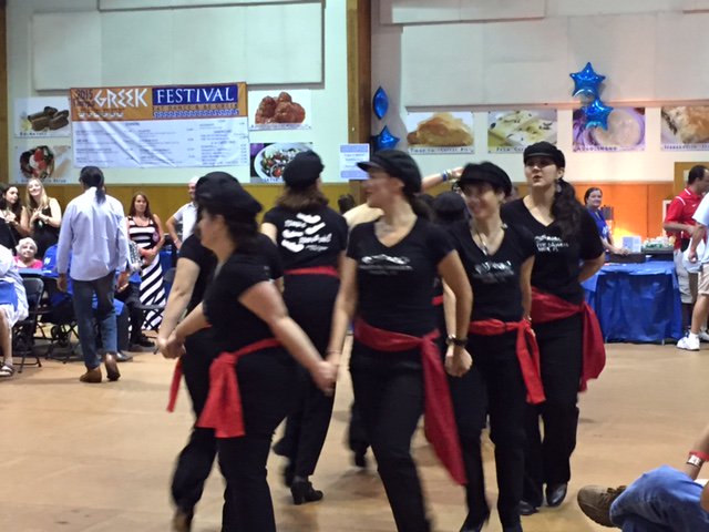 TPAGreekFest's tweet photo. These #girls the definitely cut-a-rug! Catch them performing today @ 2pm! #Greek #girlpower #dancing #Tampa https://t.co/47tjj2EUXo