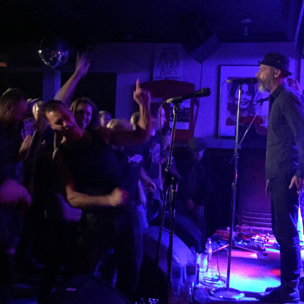 Until last nite I thought I was a huge fan of <a href="/Fifty_Men/">FIFTYMEN</a> live <a href="/blacksheep_inn/">🇵🇸 pug noir 🍉</a> .. Then I met Trevor Now that's a FAN!