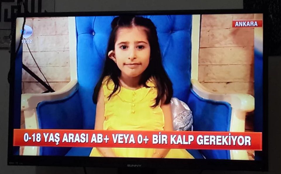 İdil. 11 yaşında. 8 gün içinde kalp nakli olmazsa hayatını kaybedecek.. Ankara Başkent Hastanesi: 0312 203 68 68