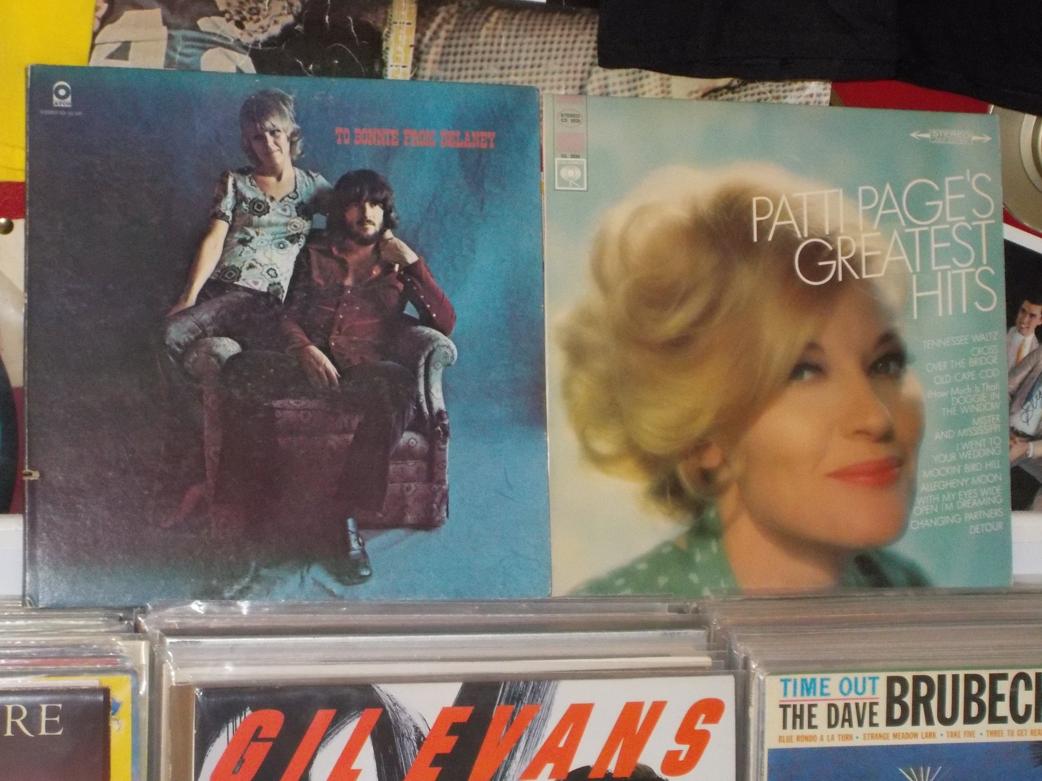 Happy Birthday to Bonnie Bramlett and the late Patti Page 