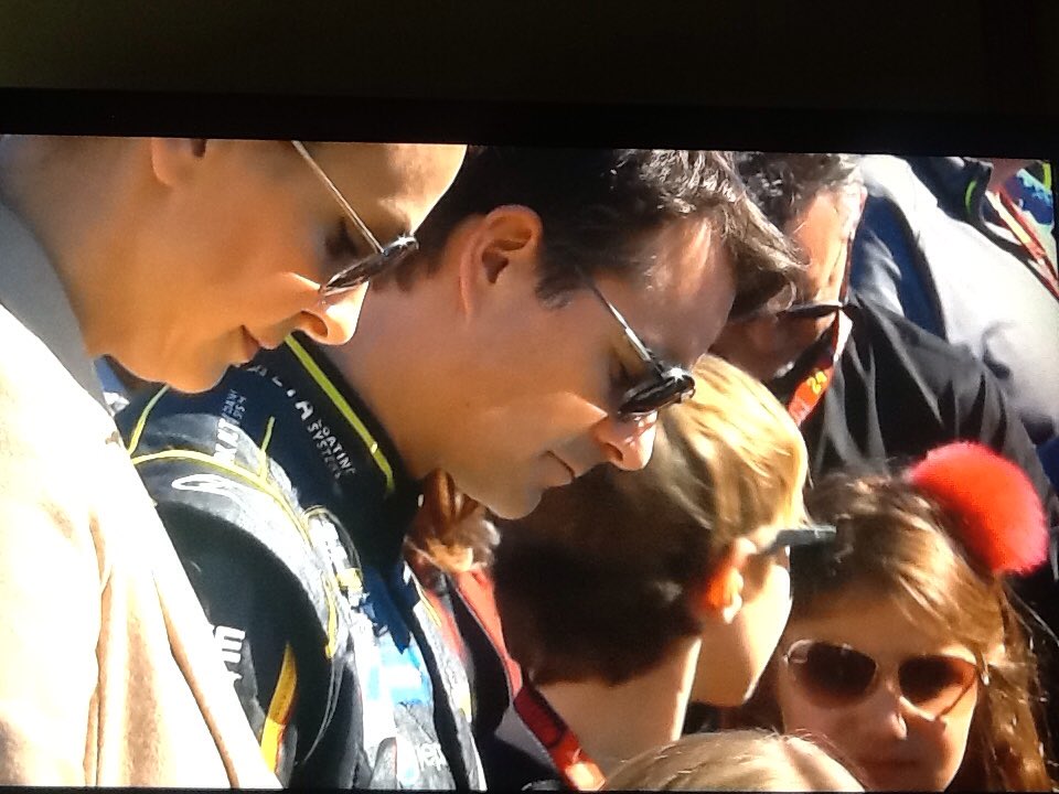cc49ers's tweet photo. .@JeffGordonWeb and @ivandebosch during the prayer before the race at @TXMotorSpeedway.  
#Team24 
#JeffGordonNation https://t.co/bKnwQlgDt4