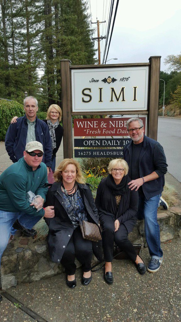 And the tasting begins #WFA2015 <a href="/TheWineRoad/">Wine Road</a> <a href="/SimiWinery/">Simi Winery</a>