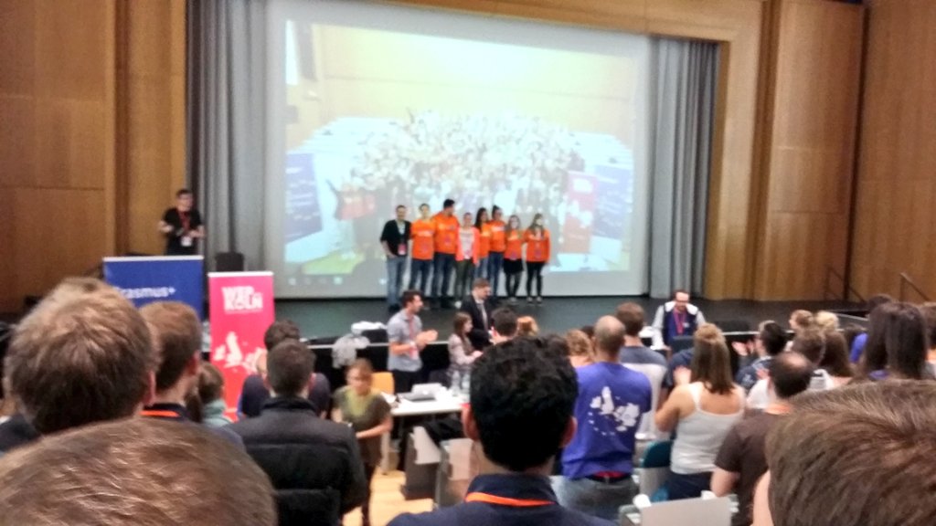 Standing ovations to the Organising Committee of #WEPkoeln - thank you for stellar organisation! #thisisESN <a href="/ESN_Int/">ESN International</a>