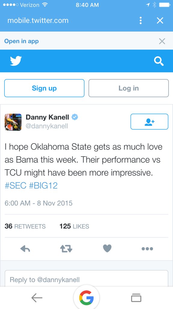 RobbieBlackwell's tweet photo. @dannykanell time to give credit where credit is due. 3 wins agnst top 10 (time of game). No 1 else can claim that! https://t.co/bgGHxF0NcK
