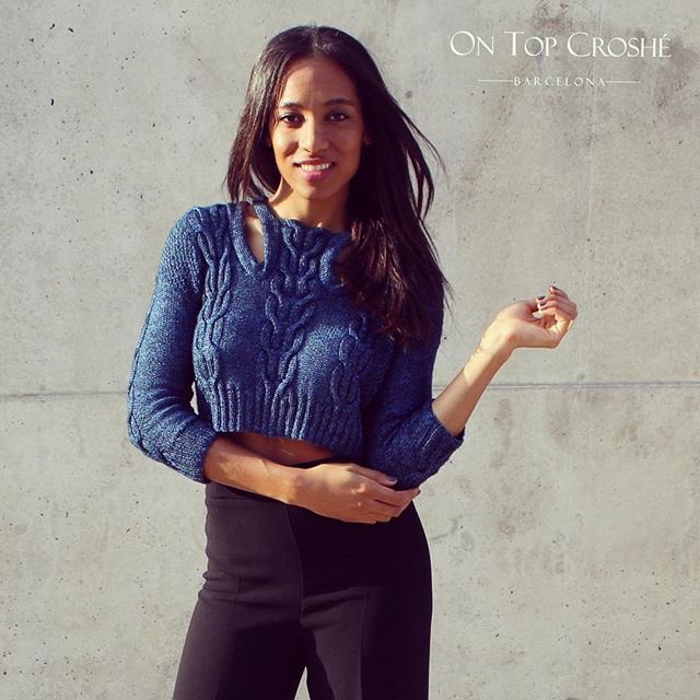Una de nuestras ultimas creaciones! DARKBLUE ♠️💙 #moda #diseño #top #clothing #trendy #outfit #style #fashion #RT