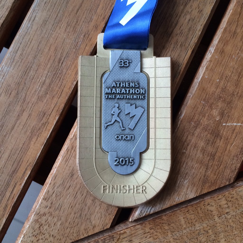 perseverantia omnia vincit #1morekm #33AMA #AMA2015 #MarathonFinisher