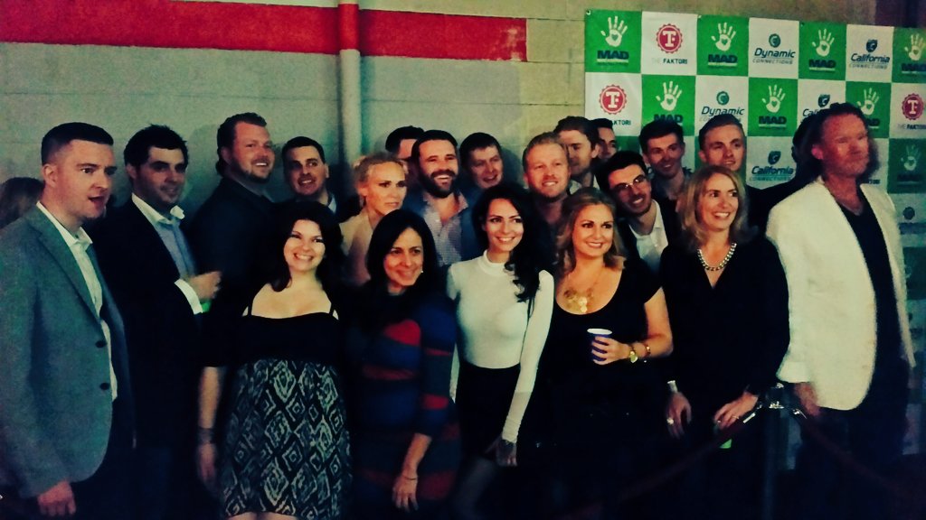 MikeCornack's tweet photo. Chris' 50th with the #GreenTeam , #MakingADifference for #SMA #DynamicConnections https://t.co/qwZ8LNoJuL