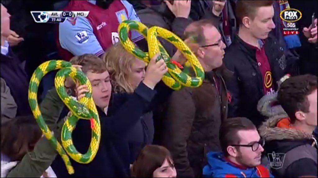 FootballFunnys's tweet photo. Aston Villa have blown up snakes for Delph 🐍😂 https://t.co/2LeSmfbUYG