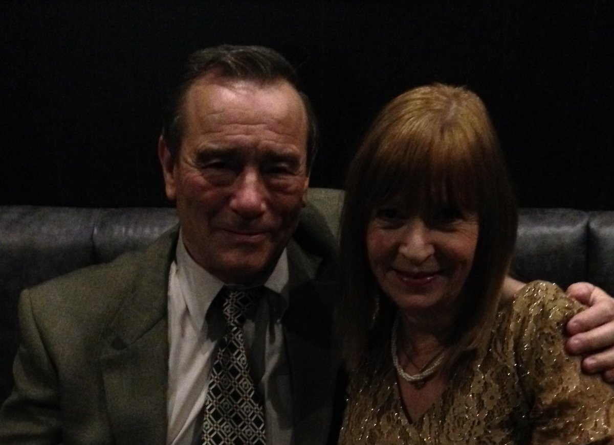 jan1245rook's tweet photo. With my 'on screen husband' before going on set of @THoTCFilm think it was about 3.30am so not looking bad! #THOTC https://t.co/hHpZ8kg7GW